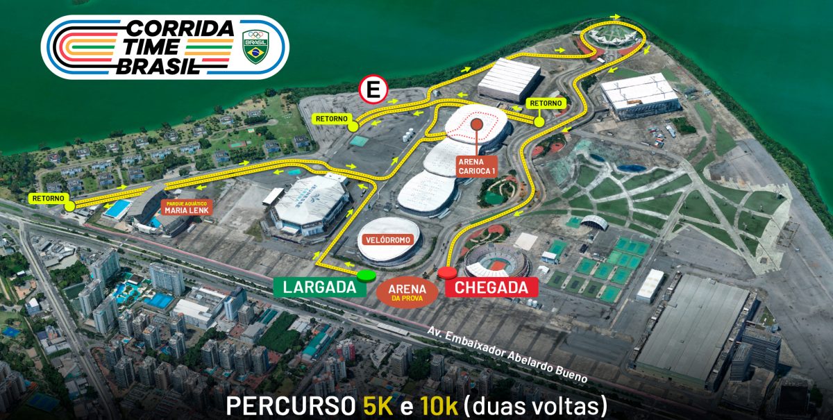 PERCURSO 5K e 10K